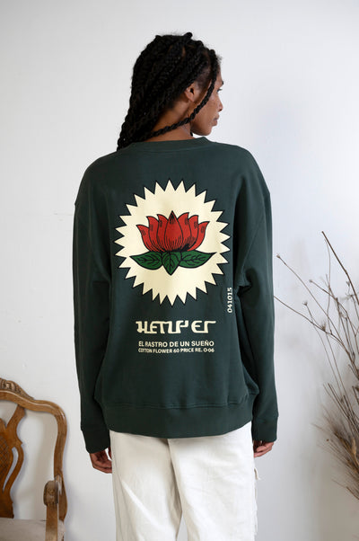 Sudadera El Rastro de un Sueño Verde