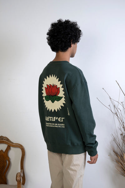 Sudadera El Rastro de un Sueño Verde